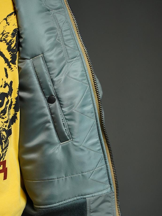 Historically Accurate USAF B-15D Flight Jacket | Cold War Military Bomber | Nylon 66 | Collector Reproduction