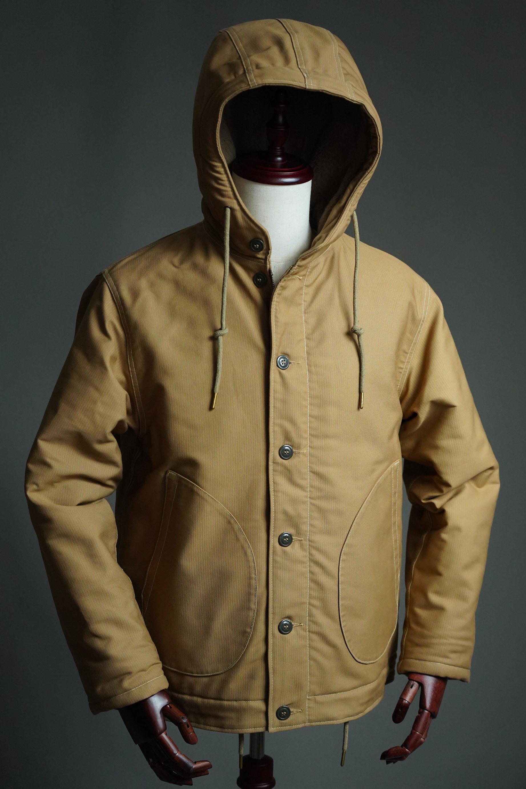 PARKRN1 Hooded Deck Jacket | WWII U.S. Navy Inspired | Jungle Cloth Winter Jacket