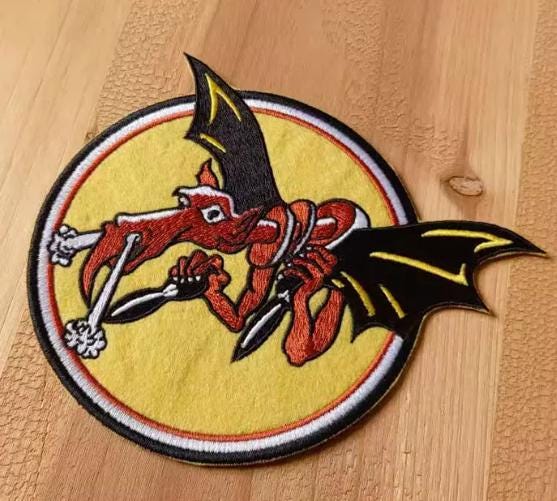 USAAF 534th Bomb Squadron Embroidered Badge | WWII Military Patch | Large Vintage Reproduction