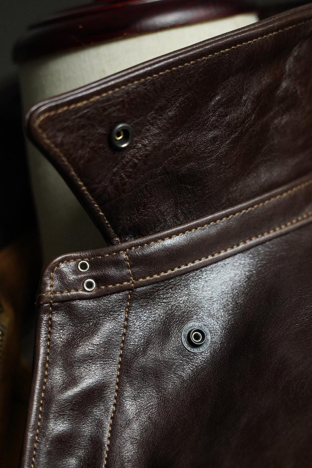 A-2 Horsehide Flight Jacket, WWII USAAF Reproduction, Seal Brown Leather Bomber Jacket, Vintage Military Aviation Jacket