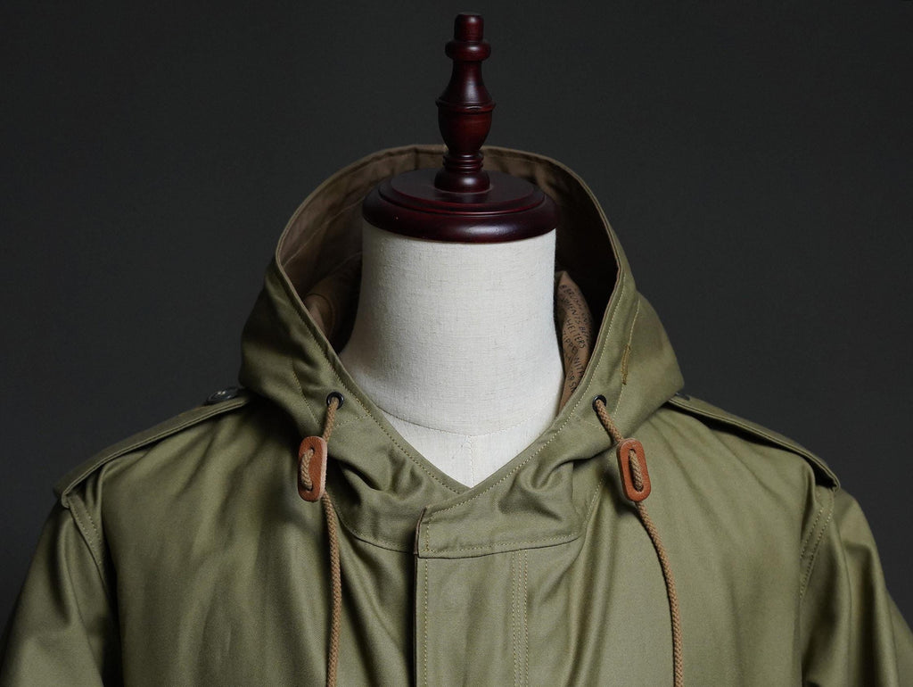 M-1951 Fishtail Parka, Korean War US Army M51 Field Coat, Vintage Military Reproduction Parka