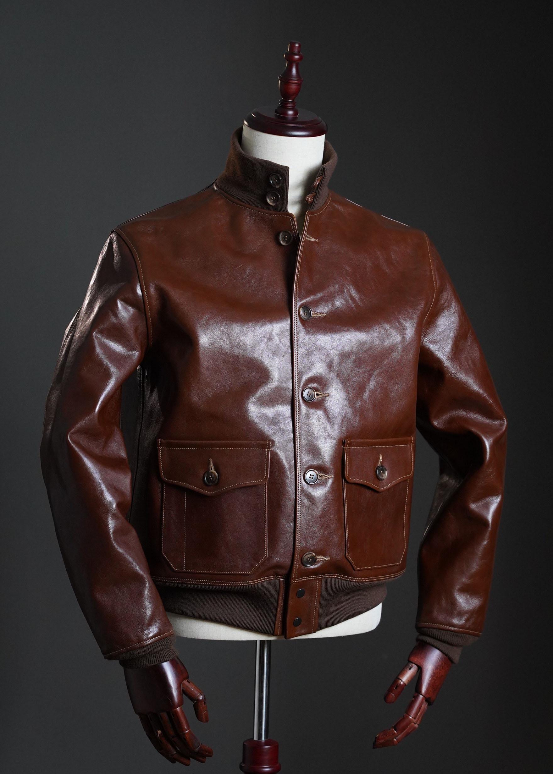 Type A-1 Flight Jacket | Premium Horsehide Leather Jacket | Vintage US Army Air Corps Pilot Jacket | Handmade Heritage Leather Jacket