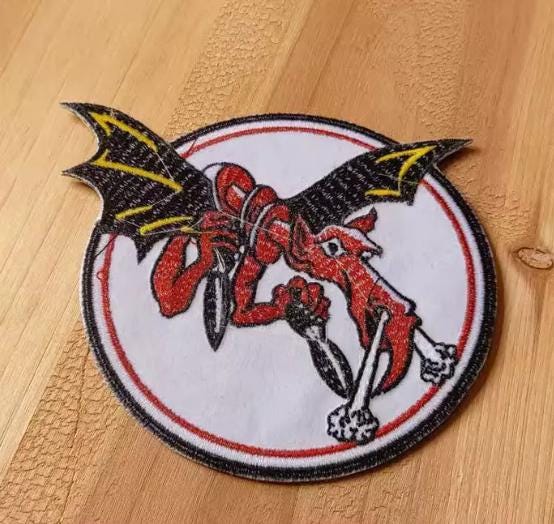 USAAF 534th Bomb Squadron Embroidered Badge | WWII Military Patch | Large Vintage Reproduction