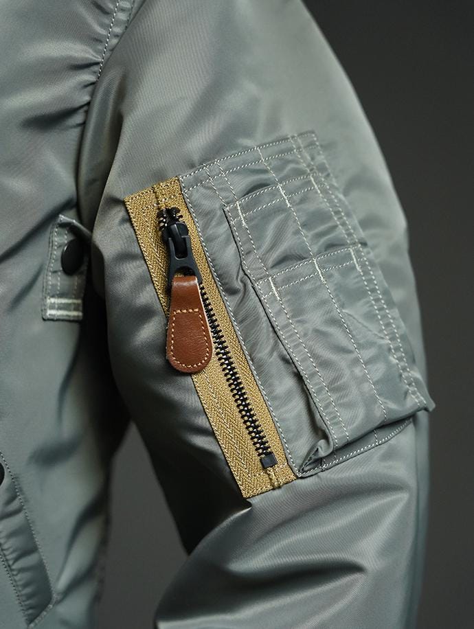 Historically Accurate USAF B-15D Flight Jacket | Cold War Military Bomber | Nylon 66 | Collector Reproduction