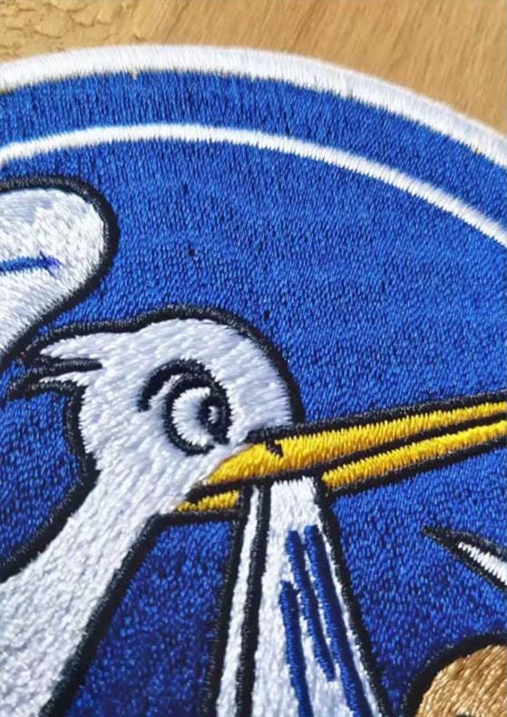 U.S. Air Force Experimental Test Badge | Embroidered Military Insignia | Vintage Reproduction
