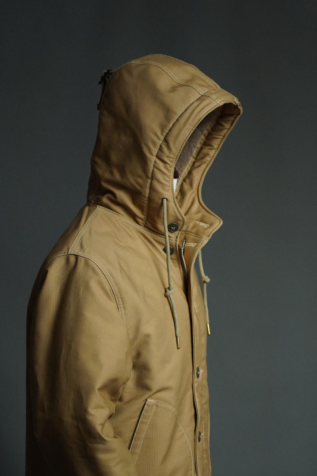 PARKRN1 Hooded Deck Jacket | WWII U.S. Navy Inspired | Jungle Cloth Winter Jacket