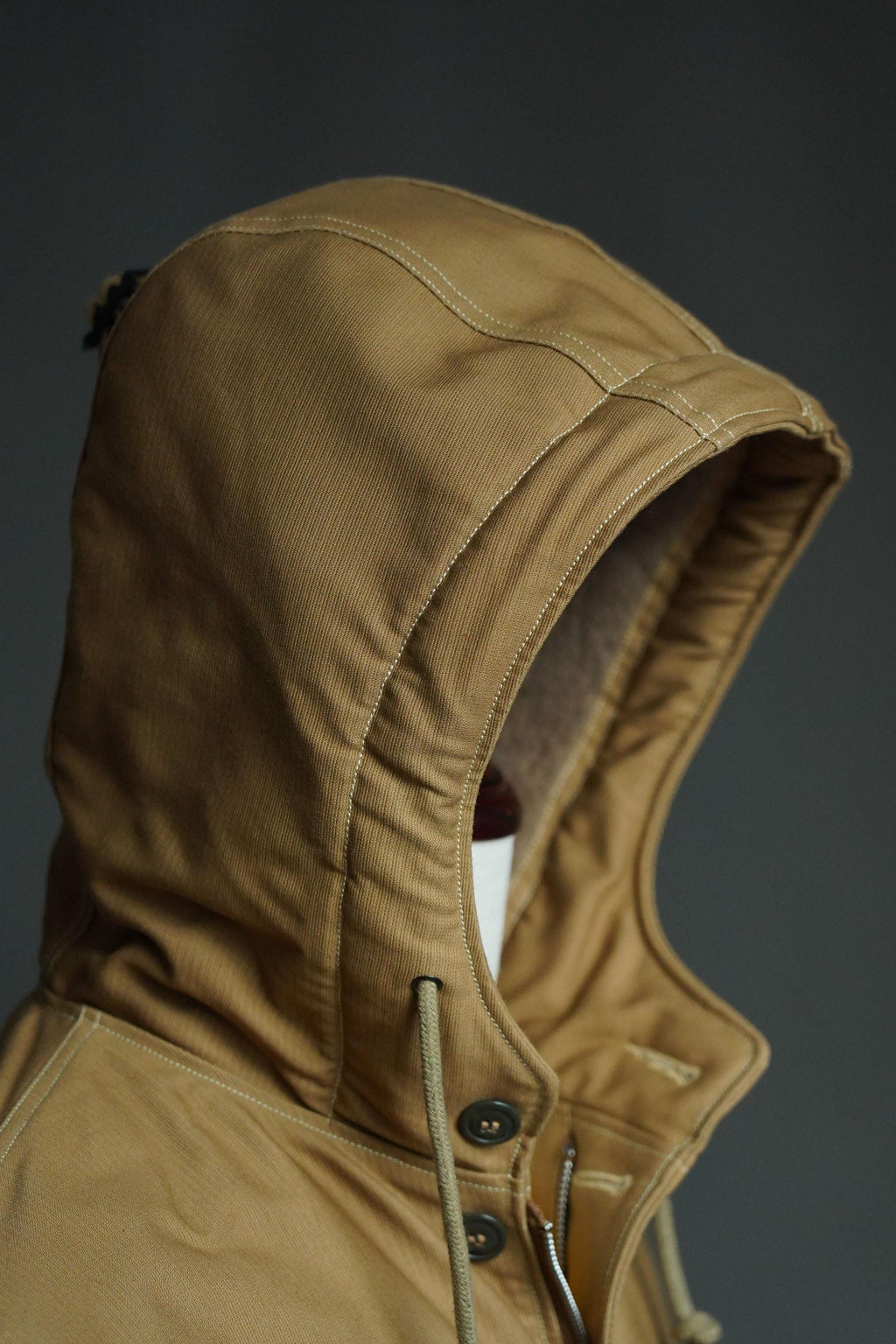 PARKRN1 Hooded Deck Jacket | WWII U.S. Navy Inspired | Jungle Cloth Winter Jacket