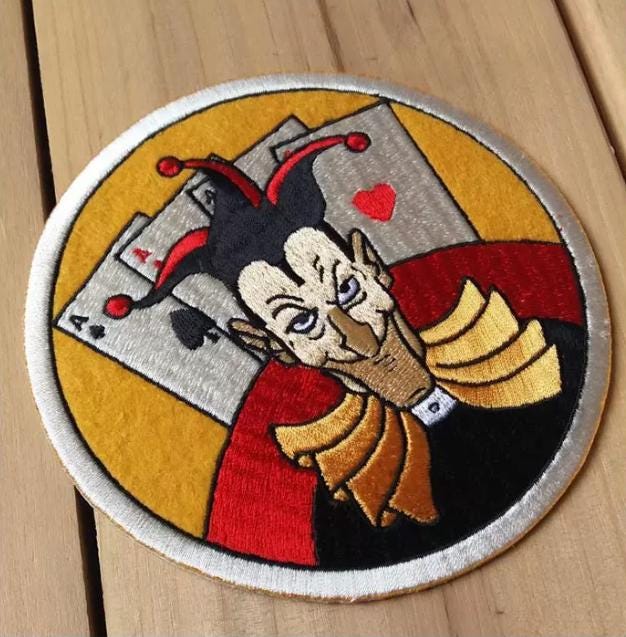 USAAF 570th Bomb Squadron Embroidered Patch | High-Density Embroidery, 5.1 Inch Military Reproduction Insignia