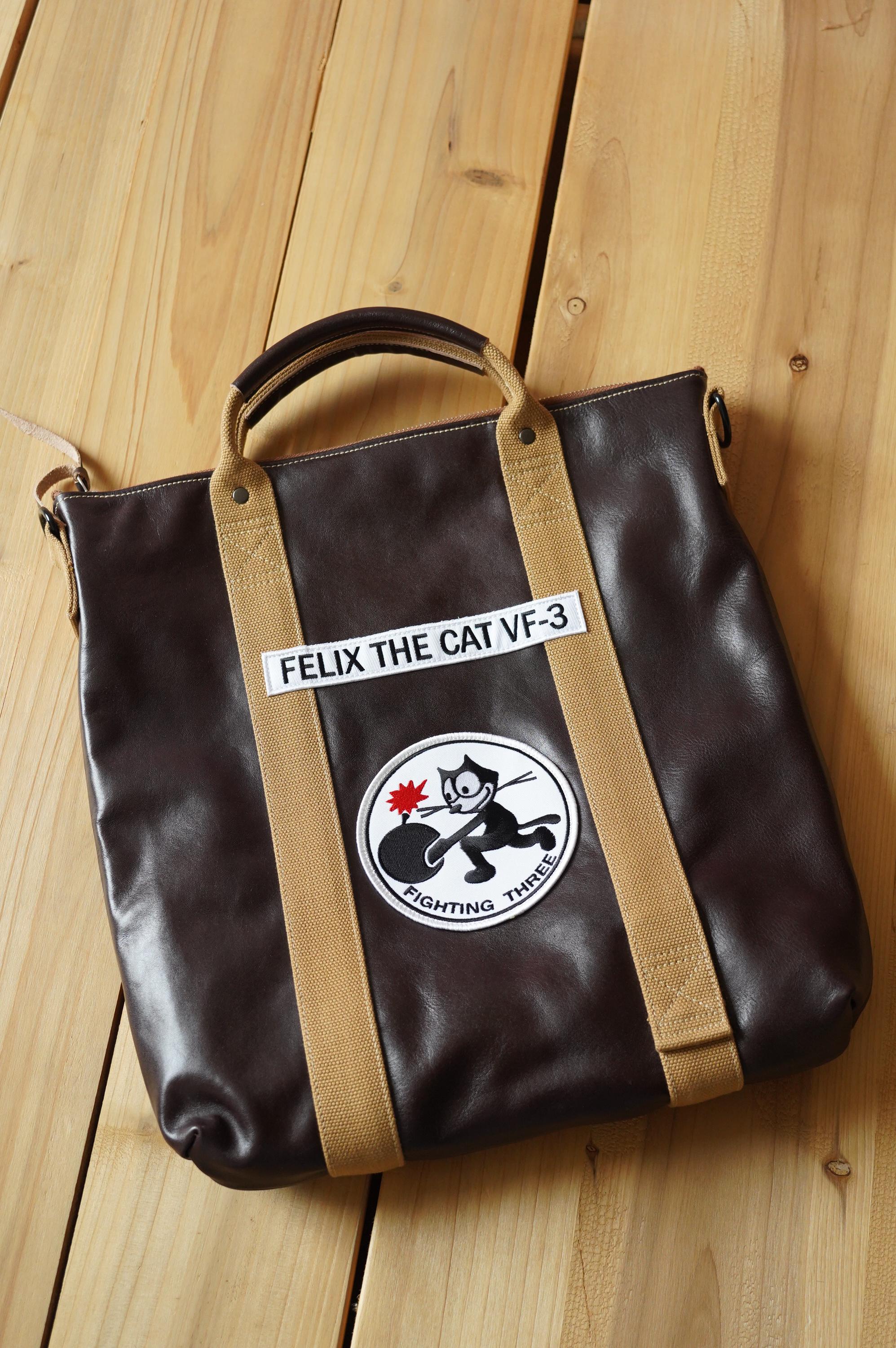 Horsehide USAF Helmet Bag | Vintage Military Pilot Tote | Full-Grain Leather Everyday Carry