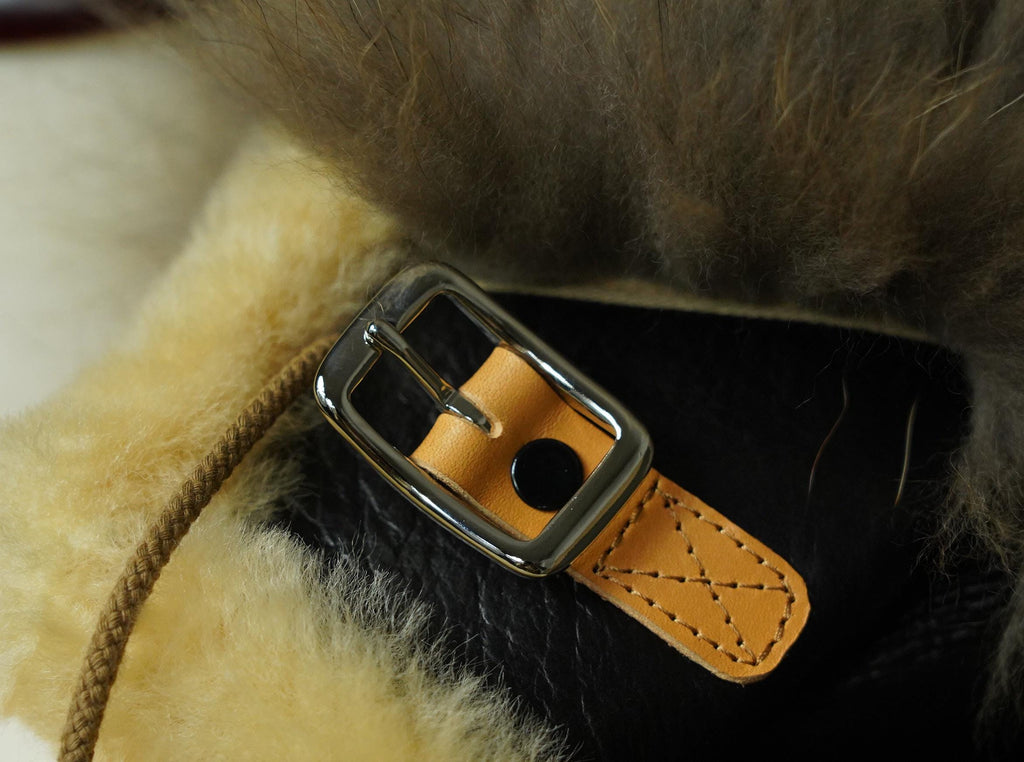 B-7 Shearling Flight Coat, WWII USAAF Sheepskin Jacket, Vintage Military Winter Aviation Parka