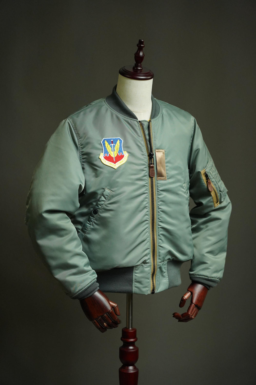 Early USAF MA-1 Flight Jacket | Vintage Nylon Bomber | Military Pilot Jacket | Collector Reproduction