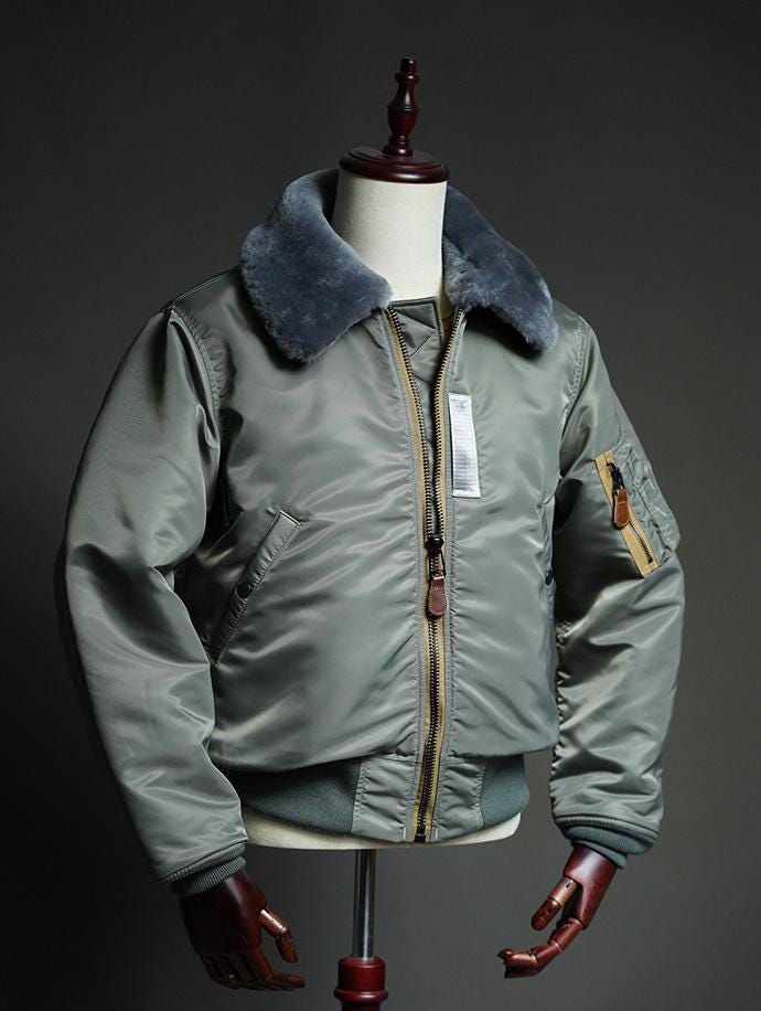 Historically Accurate USAF B-15D Flight Jacket | Cold War Military Bomber | Nylon 66 | Collector Reproduction
