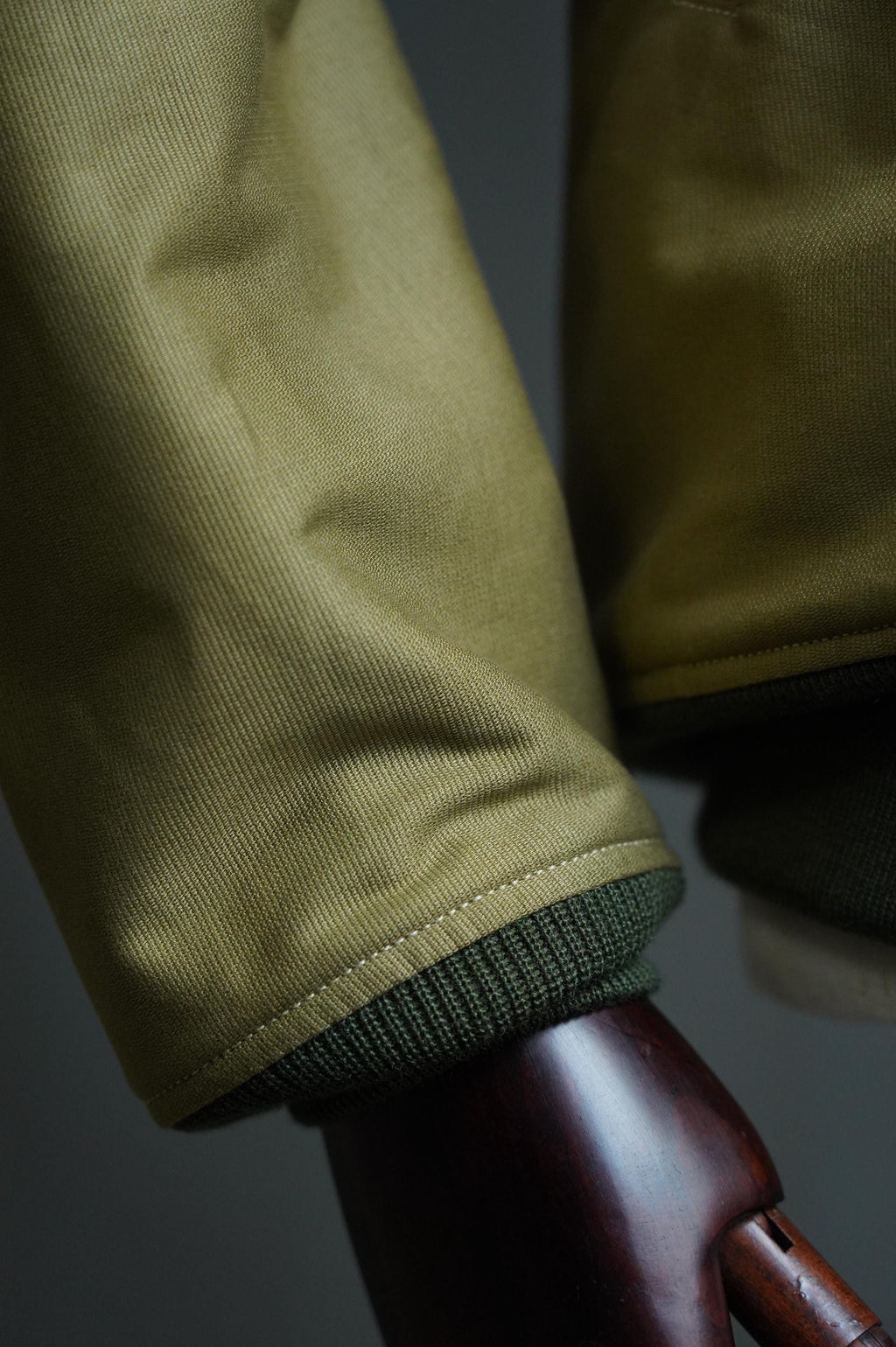 Vintage Military Cotton Bomber Jacket, Wool Lined Tanker Jacket, Olive Drab Short Field Jacket