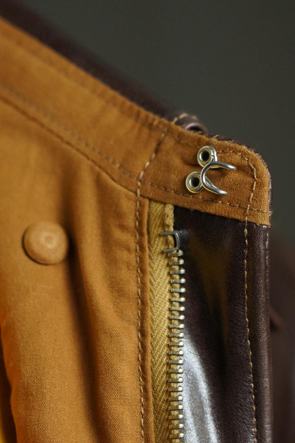 A-2 Horsehide Flight Jacket, WWII USAAF Reproduction, Seal Brown Leather Bomber Jacket, Vintage Military Aviation Jacket