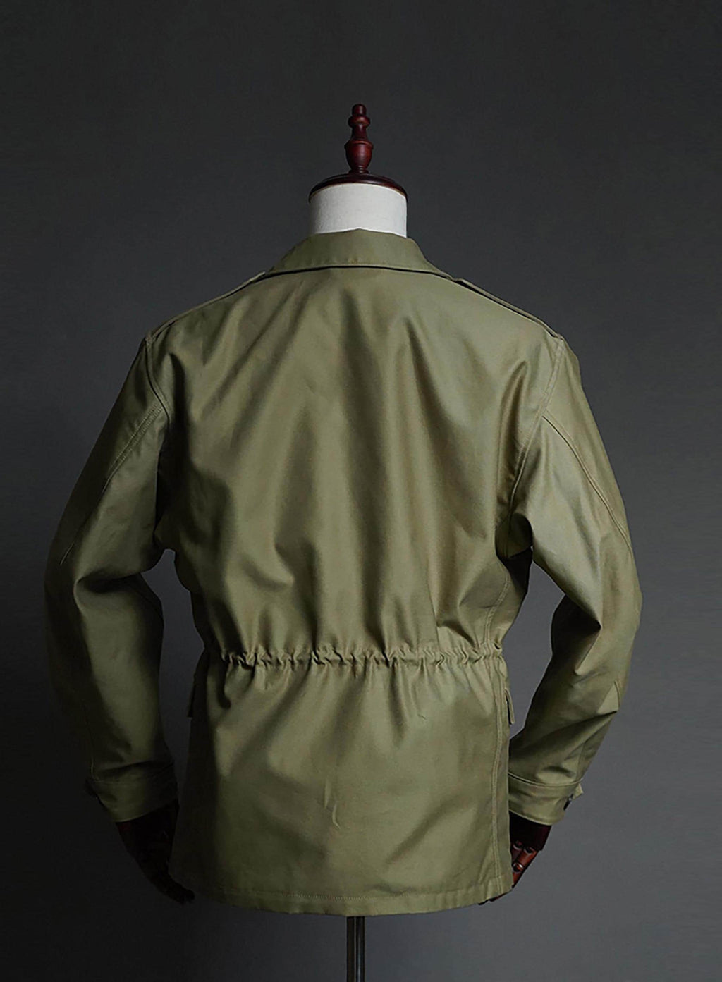 WWII M-43 Field Jacket Reproduction, 1943 US Army M1943 Field Jacket, 100% Cotton Military Jacket, Vintage Army Field Coat