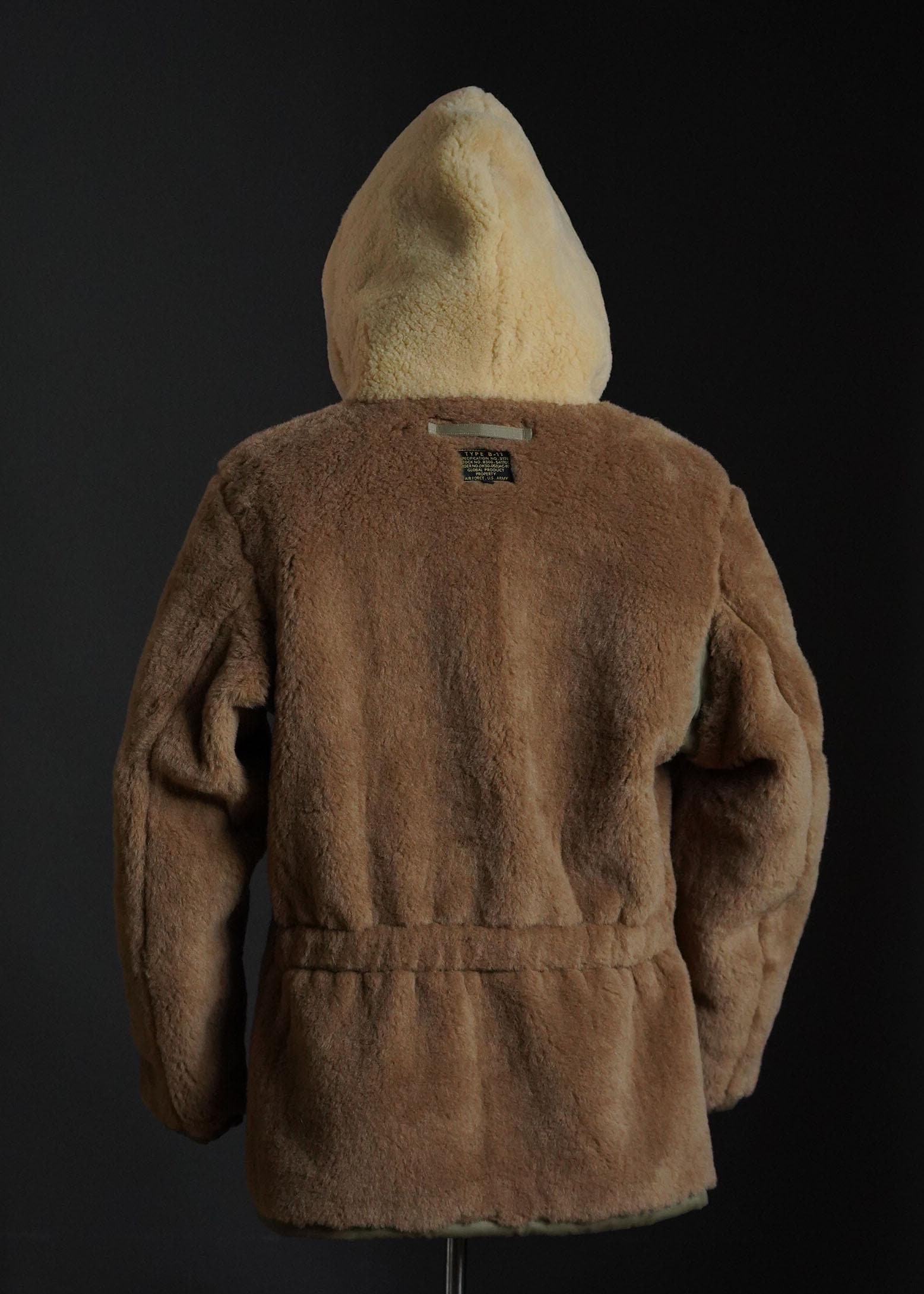 WWII B-11 USAAF Winter Flight Parka, Wool Lined Cold Weather Reproduction