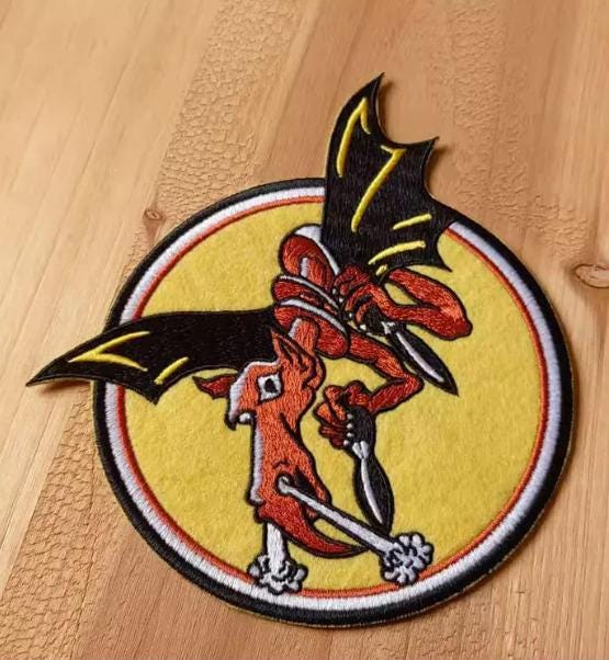 USAAF 534th Bomb Squadron Embroidered Badge | WWII Military Patch | Large Vintage Reproduction