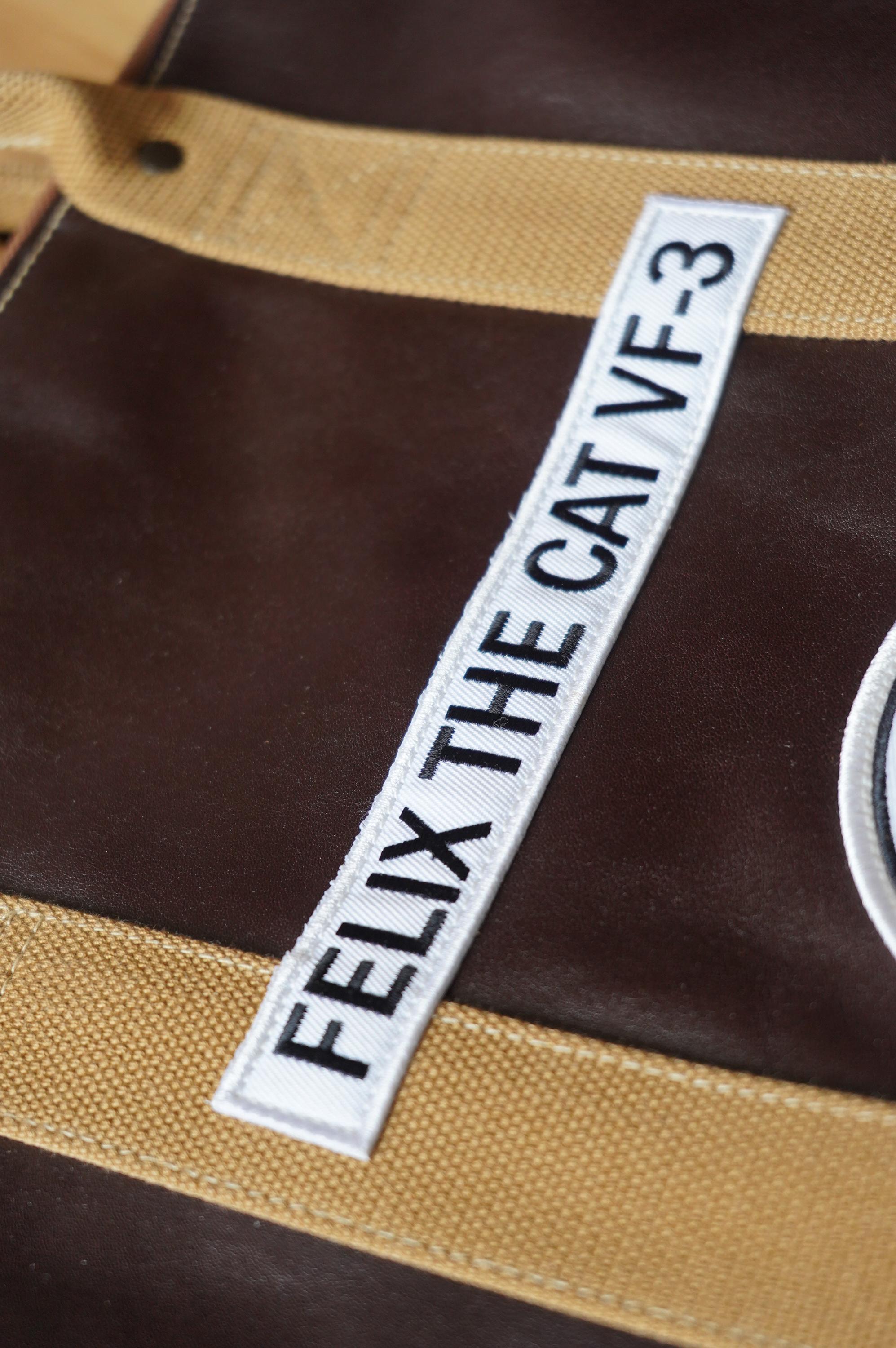 Horsehide USAF Helmet Bag | Vintage Military Pilot Tote | Full-Grain Leather Everyday Carry