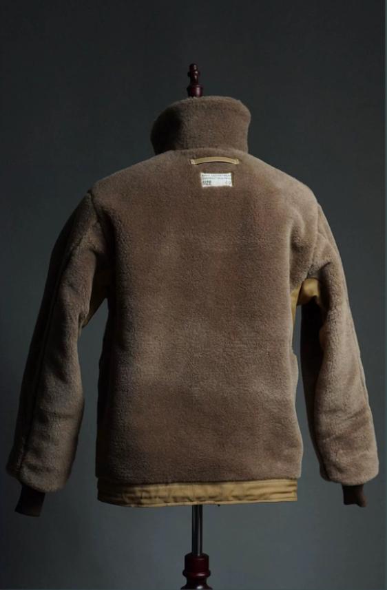 WWII US Navy N-1 Deck Jacket, Jungle Cloth, Alpaca Lined Reproduction Coat