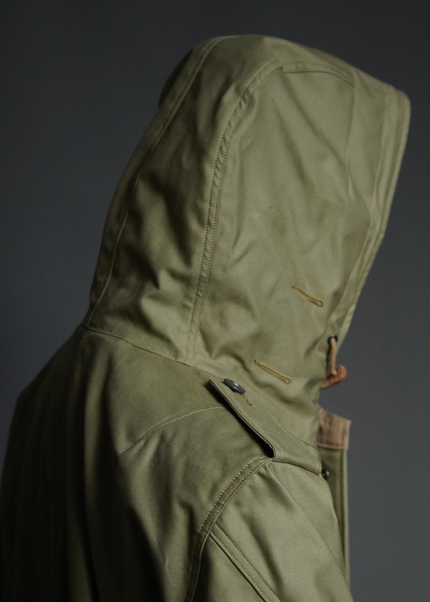 M-1951 Fishtail Parka, Korean War US Army M51 Field Coat, Vintage Military Reproduction Parka