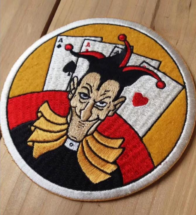 USAAF 570th Bomb Squadron Embroidered Patch | High-Density Embroidery, 5.1 Inch Military Reproduction Insignia