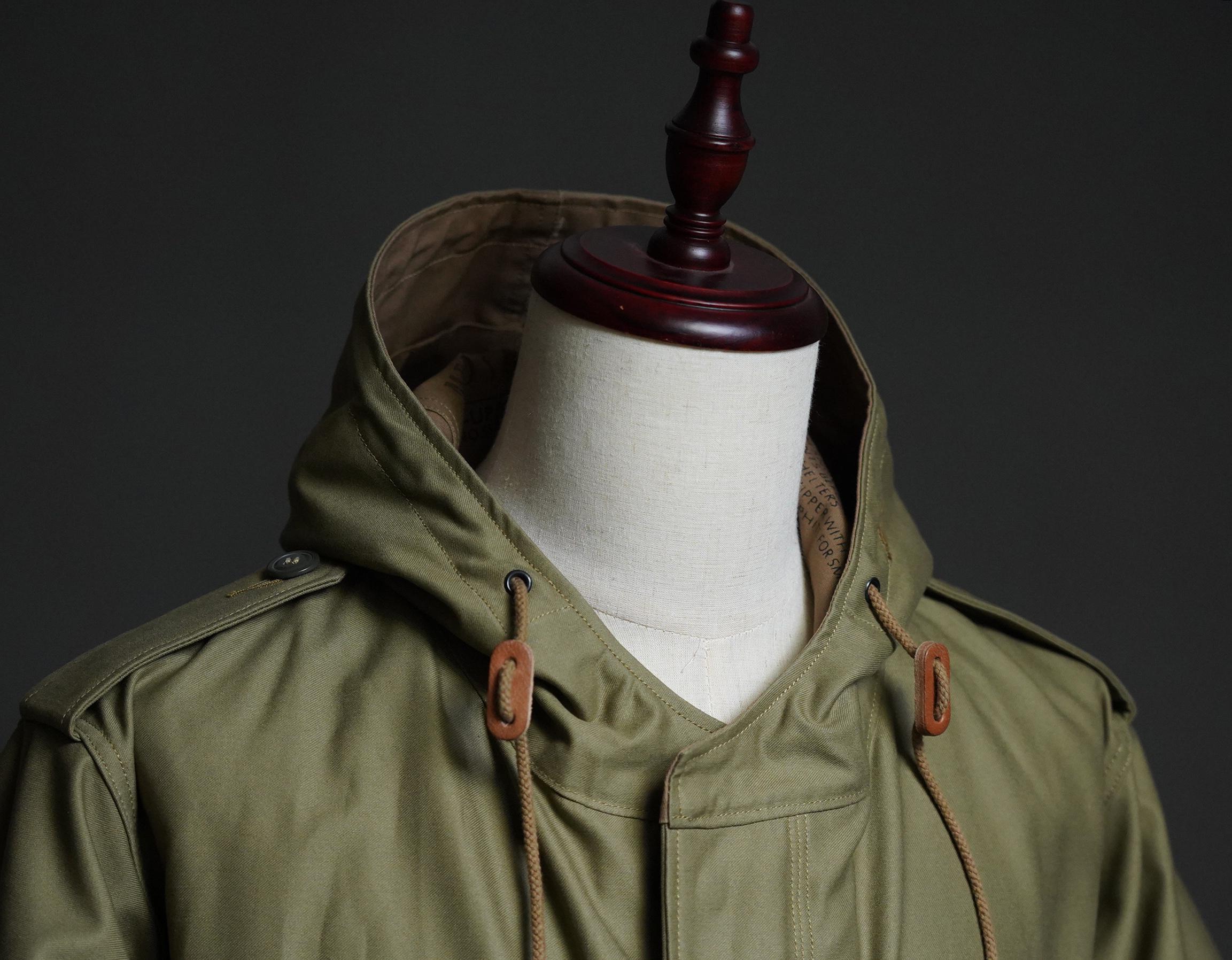 M-1951 Fishtail Parka, Korean War US Army M51 Field Coat, Vintage Military Reproduction Parka