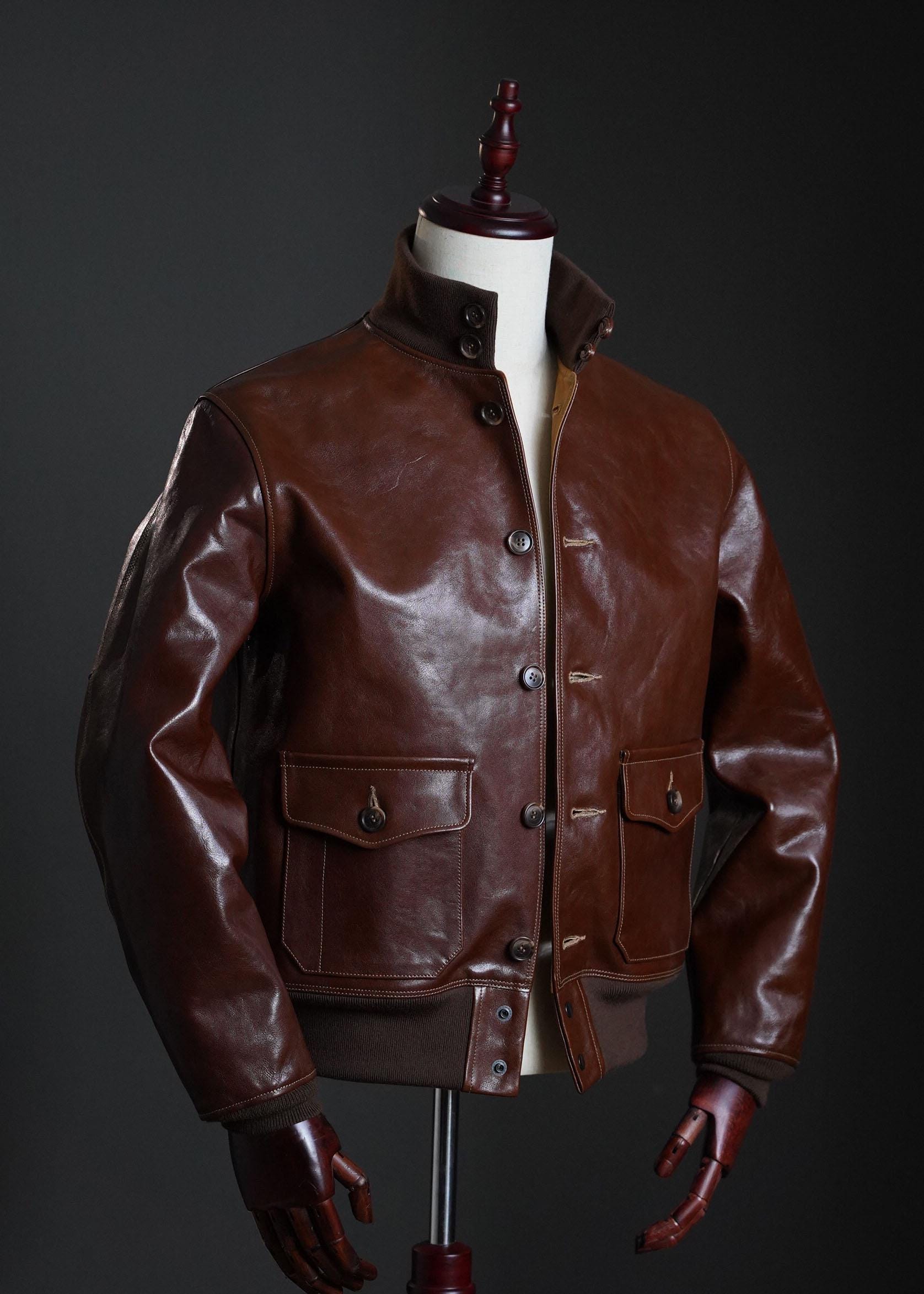 Type A-1 Flight Jacket | Premium Horsehide Leather Jacket | Vintage US Army Air Corps Pilot Jacket | Handmade Heritage Leather Jacket