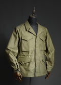 WWII M-43 Field Jacket Reproduction, 1943 US Army M1943 Field Jacket, 100% Cotton Military Jacket, Vintage Army Field Coat