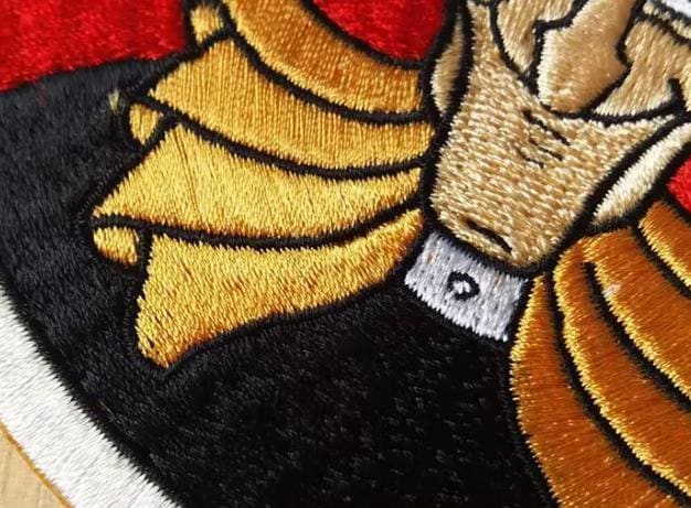 USAAF 570th Bomb Squadron Embroidered Patch | High-Density Embroidery, 5.1 Inch Military Reproduction Insignia