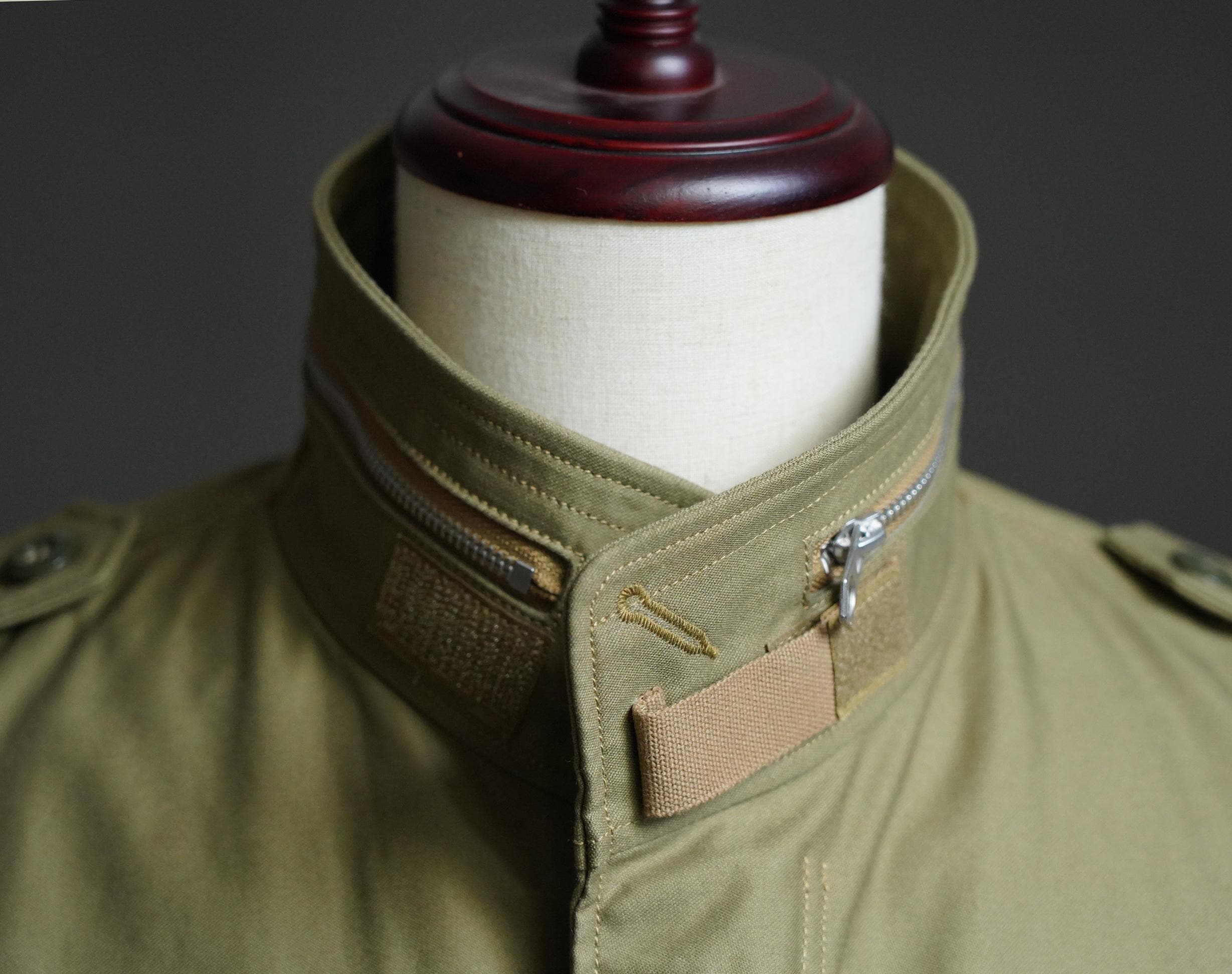 M-65 Field Jacket Reproduction, Vietnam War Era Military Jacket, Cotton Field Coat, Vintage Style US Army Jacket