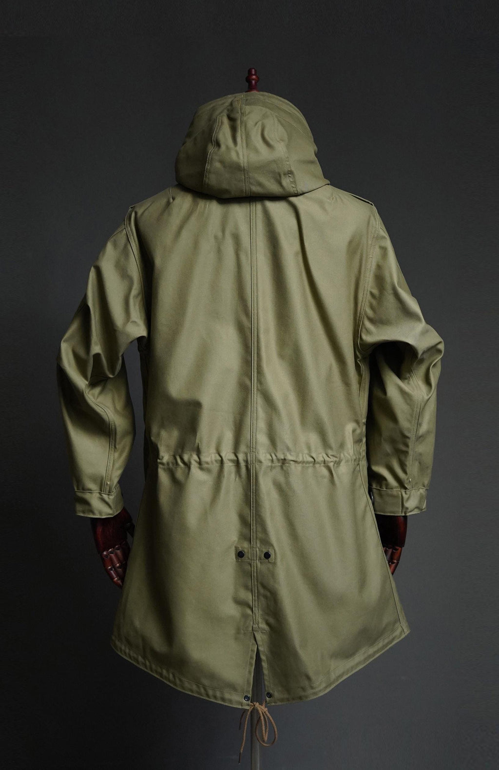 M-1951 Fishtail Parka, Korean War US Army M51 Field Coat, Vintage Military Reproduction Parka