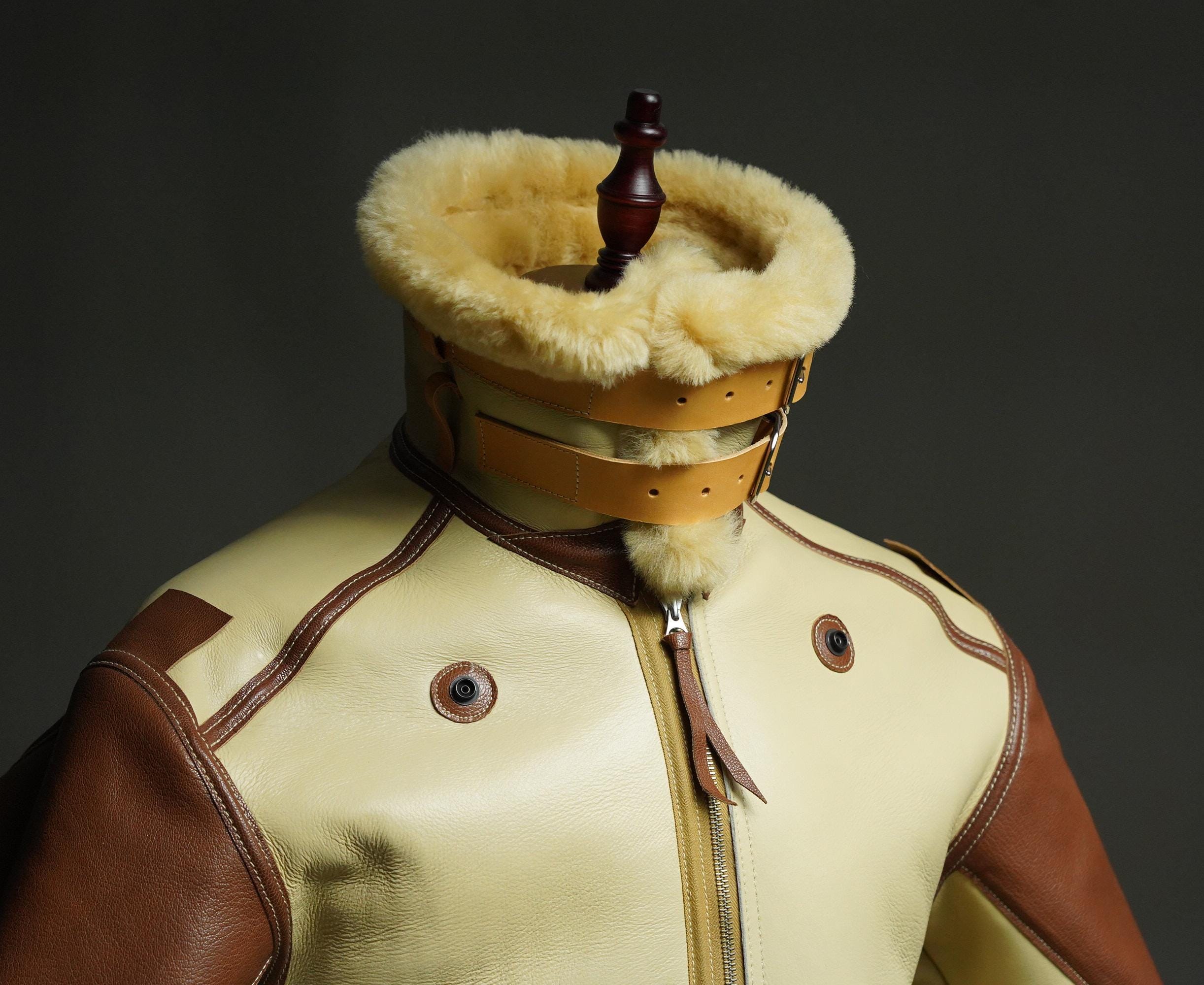 WWII USAAF B-3 Sheepskin Flight Jacket | Australian Shearling | Extreme Cold Bomber | Collector Reproduction