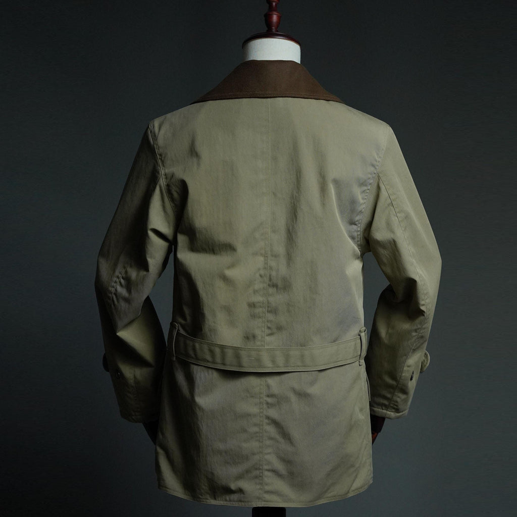WWII US Army Mackinaw Coat, 1938 First Pattern Military Wool Lined Jacket, Vintage Reproduction Field Coat