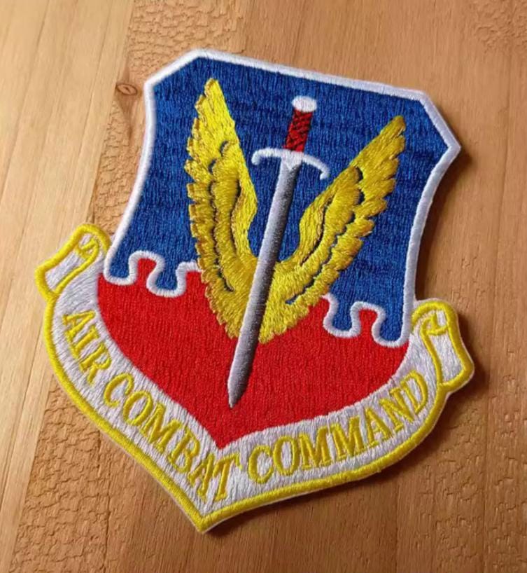 USAF Tactical Air Command Breast Patch | Embroidered Military Chest Insignia | Vintage Style Reproduction Badge