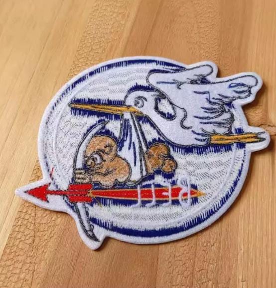 U.S. Air Force Experimental Test Badge | Embroidered Military Insignia | Vintage Reproduction