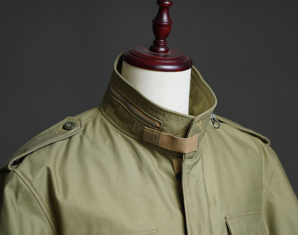 M-65 Field Jacket Reproduction, Vietnam War Era Military Jacket, Cotton Field Coat, Vintage Style US Army Jacket