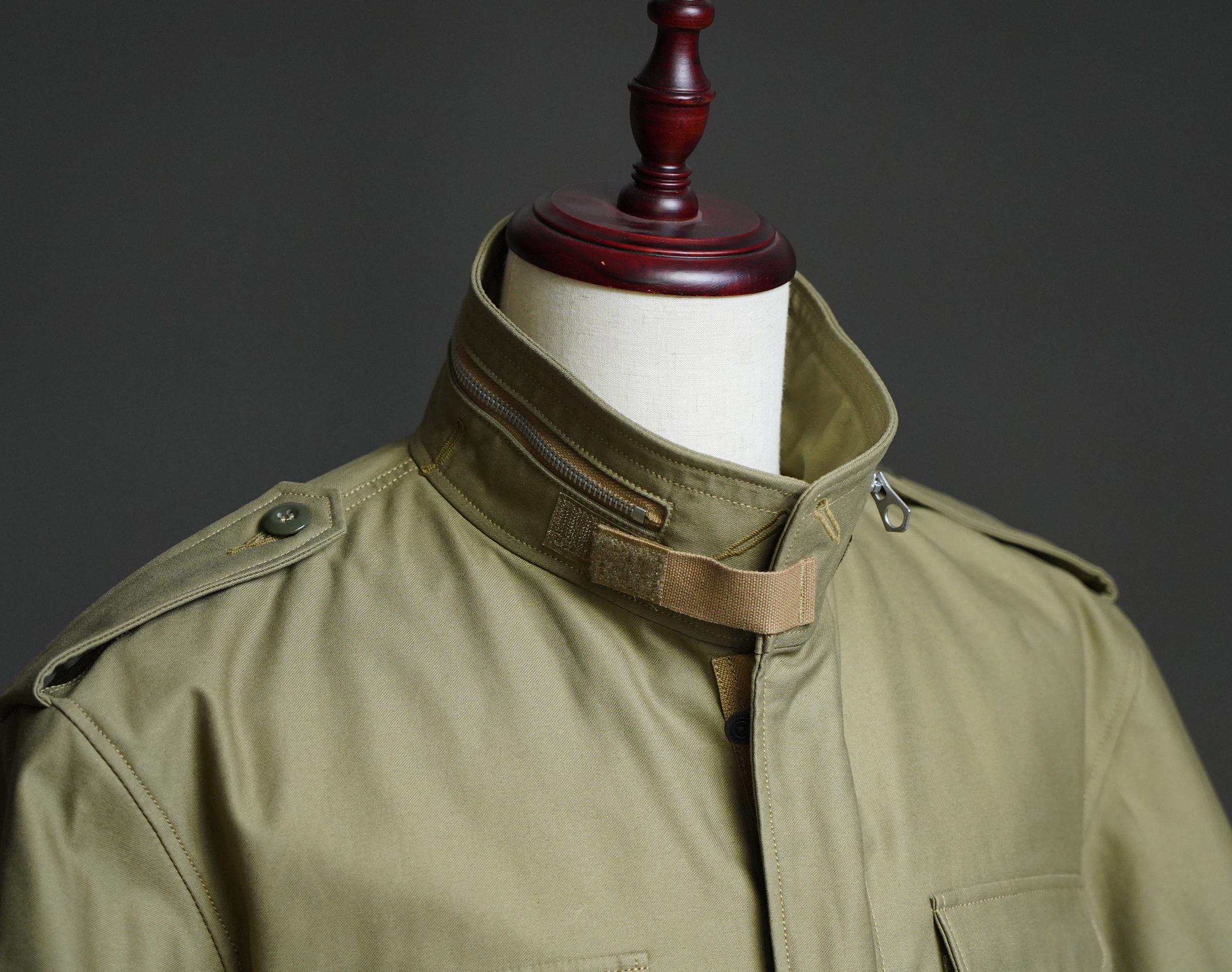 M-65 Field Jacket Reproduction, Vietnam War Era Military Jacket, Cotton Field Coat, Vintage Style US Army Jacket